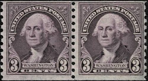1924 United States Scott Catalog Number 600 Mint Pair